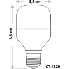 Cata CT-4329 13W LED Ampul 6400K Beyaz E27