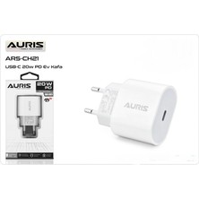 Auris ARS-CH21 Lingtning 20W Şarj Cihazı