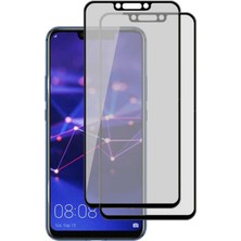 Case 4U Huawei Mate 20 Lite Uyumlu Tam Kaplayan Mat Seramik Ekran Koruyucu Parmak Izi Yapmaz Kırılmaz Cam