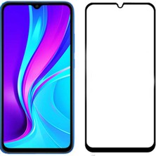 Case 4U Samsung Galaxy A50 Uyumlu Ekran Koruyucu Kırılmaz Tam Ekran Sert Temperli Davin 5D Cam Siyah