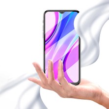 Case 4U Samsung Galaxy A50 Uyumlu Ekran Koruyucu Kırılmaz Tam Ekran Sert Temperli Davin 5D Cam Siyah