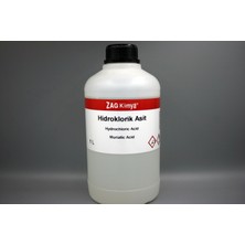 Zag Kimya Hidroklorik Asit (Taş asidi)%30-33 Chem Pure 1lt