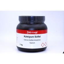 Zag Kimya Kalsiyum Sülfat Chem Pure 1kg
