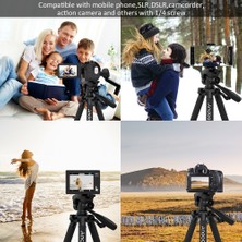 Andoer TTT-663N 57.5 Inç Seyahat Hafif Kamera Tripod (Yurt Dışından)