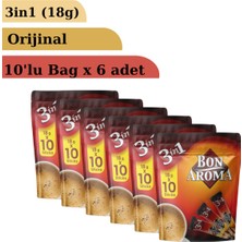 Bon Aroma 3 In 1 Orijinal 18 gr 10'lu Paket x 6 Adet