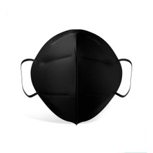 Medizer Qzer Siyah 5 Katmanlı Ffp2 Korumalı N95 Maske