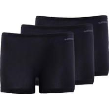 Essential 3'lü Siyah Boxer 1571