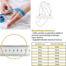 Ferizz Altın Kaplama Melisa Model Bilezik 1 cm BLZ-3033