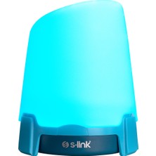 S-link SL-F265 4 Beyaz SMD+1 KırmızıLED+1 RGB Ledli Pilli Işık Modlu Dekoratif Fener