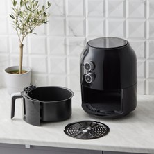 Karaca Multifry Siyah Air Fryer Yağsız Fritöz 3,5 L