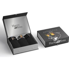 Harry Jones Animals Premium Kutulu 3 Adet Erkek Boxer Hediyelik Kutu