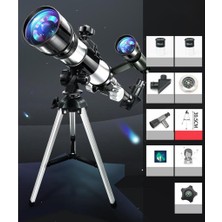 Bestnify Astronomi İçin Taşınabilir 70 mm. Astronomik Reflektör Teleskop Kiti Dayanıklı (Yurt Dışından)