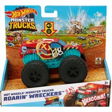 Hot Wheels Monster Trucks Kükreyen Arabalar Serisi HDX60 - 68-Yeşil
