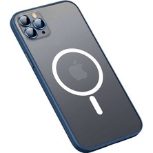 ZORE iPhone 11 Pro Max Kılıf Zore Mokka Lens Koruyuculu Wireless Kılıf