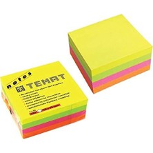 Temat TEMAT.75X75MM Küp Not Kağidi.fosforlu Renk (320 SYF.4X80)