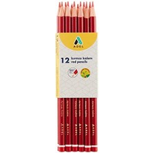 Adel Basic Kırmızı Kalem (Fsc), 12'li