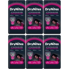 DryNites Kız Emici Gece Külodu 8-15 Yaş 6 x 9'lu