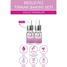 Juvenis Kozmetik 2'li Tırnak Bakım Yağı Seti E Vitaminli Nemlendirici Spa Etkili Tırnak Bakım Yağı 20ML