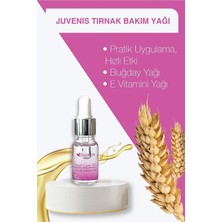 Juvenis Kozmetik 2'li Tırnak Bakım Yağı Seti E Vitaminli Nemlendirici Spa Etkili Tırnak Bakım Yağı 20ML