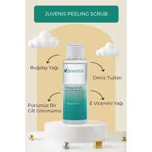 Juvenis Kozmetik Vücut Peelingi Pürüzsüzleştirici Tüm Cilt Tiplerine E Vitaminli Canlandırıcı ve Arındırıcı Peeling 150ML