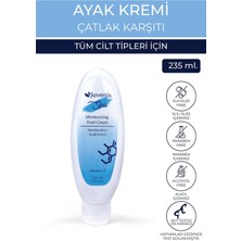 Juvenis Kozmetik Ayak Kremi Yoğun Nemlendirici Vitamin E Okyanus Esintisi Çatlak tı Ayak Bakım Kremi 235ML