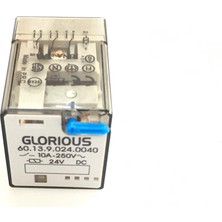 Glorious 60.13 24VDC Röle 3 Kontaklı-11 Pin