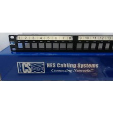 Scspazar Hcs P00-02450-1U 24 Port Keystone Jack Utp Boş Panel