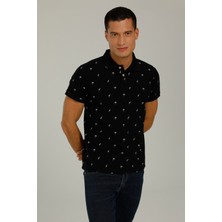 Superfly Men Poloshırt Black Erkek T-Shirt 22971-02