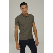 Superfly Men Poloshırt K.Haki Erkek T-Shirt 22971-32