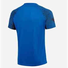 Nike M Nk Df Strk Ss Top K DH8698-463 Mavi Erkek Antrenman Tişörtü