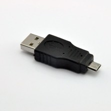 Micro USB Erkek USB Erkek Çevirici Aparat Mikro USB 2.0 Type A Plug To Micro USB Erkek