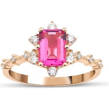 Mas Diamond Pink Yüzük