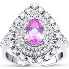 Mas Diamond Pink Safir Yüzük