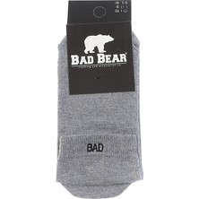 Bad Bear Siyah Erkek Çorap Bad Ankle