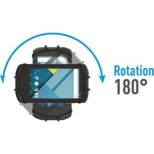 Mobilis Universal 5,6,7inç 180 Derece Dönebilen Endüstriyel Kol Üstü Telefon Tutucu Kılıf