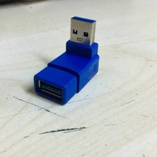 Keepro USB 3.0 L Adaptör USB 3.0 90 Derece 3.0 Adaptör Dişi Erkek