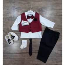 Calide Baby&Kids Erkek Bebek Kravat-Papyonlu Mevlüt Takımı
