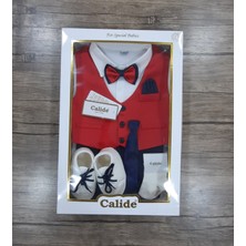 Calide Baby&Kids Erkek Bebek Kravat-Papyonlu Mevlüt Takımı