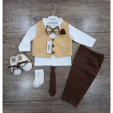 Calide Baby&Kids Erkek Bebek Kravat-Papyonlu Mevlüt Takımı