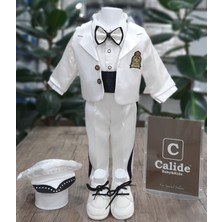 Calide Baby&Kids Erkek Bebek Ceketli-Papyonlu-Şapkalı Mevlüt Takımı