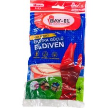 Bay-El El435 Iş Bulaşık Temizlik Eldivenleri Late x  M 8-8,5 30çift