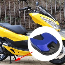 Strade Store Motosiklet Kickstand Plaka Yan Uzatma Pedi Honda PCX160 2020 2021 Mavi (Yurt Dışından)