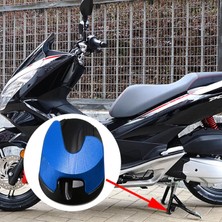 Strade Store Motosiklet Kickstand Plaka Yan Uzatma Pedi Honda PCX160 2020 2021 Mavi (Yurt Dışından)