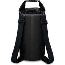 xPhone Store Açık Su Geçirmez Kuru Çift Omuz Kayışı Torbası Kuru Çuval, Kapasite: 10 lt. (Siyah) (Yurt Dışından)