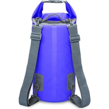 xPhone Store Açık Su Geçirmez Kuru Çift Omuz Kayışı Torbası Kuru Çuval, Kapasite: 10 lt. (Koyu Mavi) (Yurt Dışından)