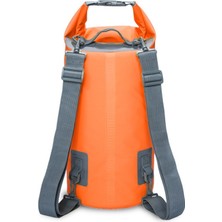 xPhone Store Açık Su Geçirmez Kuru Çift Omuz Kayışı Torbası Kuru Çuval, Kapasite: 10 lt. (Turuncu) (Yurt Dışından)