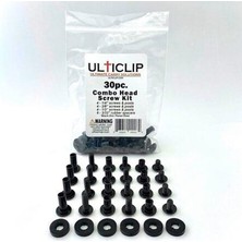 Ulticlip 30 Piece Combo Head Screw Kit