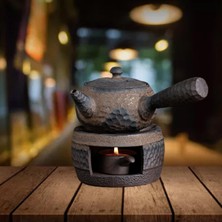 Strade Store Çay Isıtıcı Kung Fu Seramik Japon Retro Tutucu Ev Ofis Mutfak Çay Isıtıcı ve Pot B (Yurt Dışından)