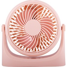 xPhone Store Jd-Q1 Ofis Öğrenci Mini Sessiz USB Fan (Pembe) ( Dışından)