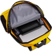 Classone BP-WTX108 Wtxpro Serisi Su Geçirmez Kumaş, 15.6" Laptop, Notebook Sırt Çantası-Sarı